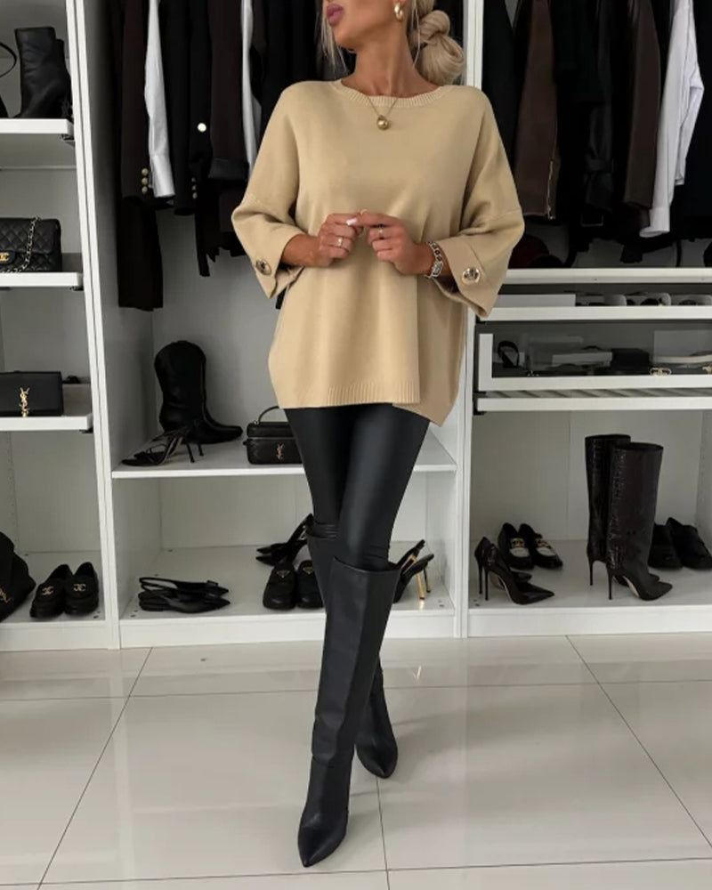 Lisbet | Elegant Strikket Bluse