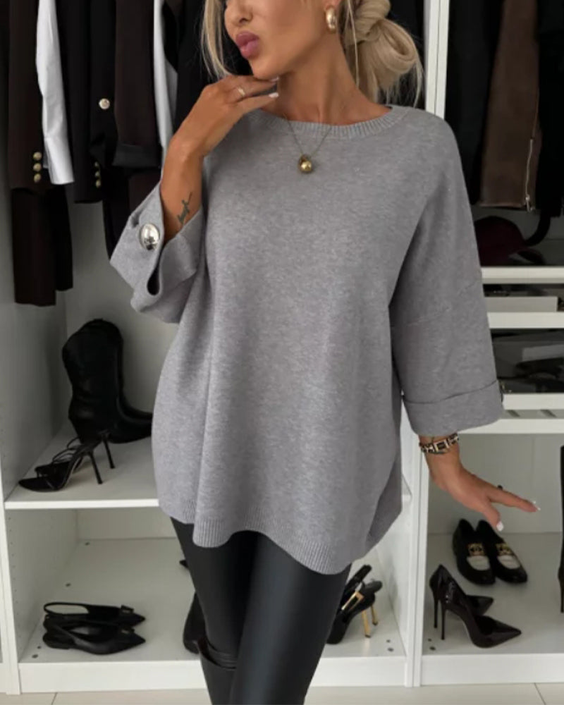 Lisbet | Elegant Strikket Bluse
