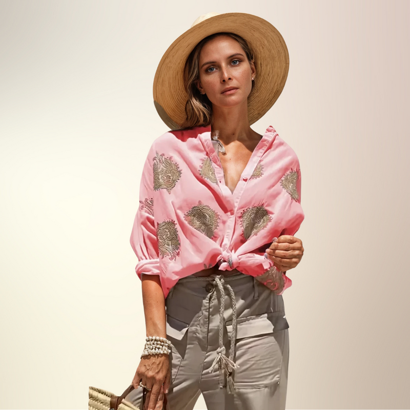 Mika™ – Letvægts & Chic Sommerbluse