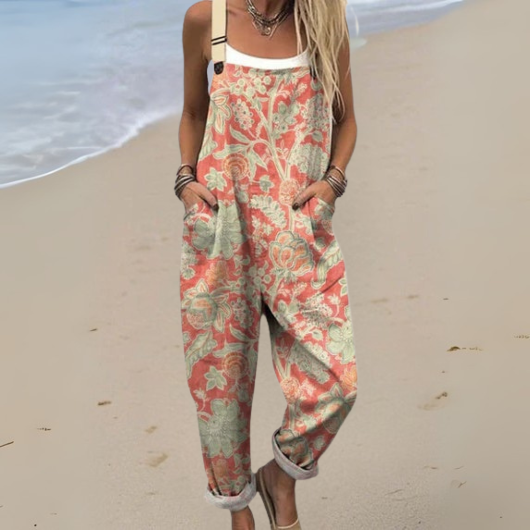 Ruth - Vintage Blomstret Kjole