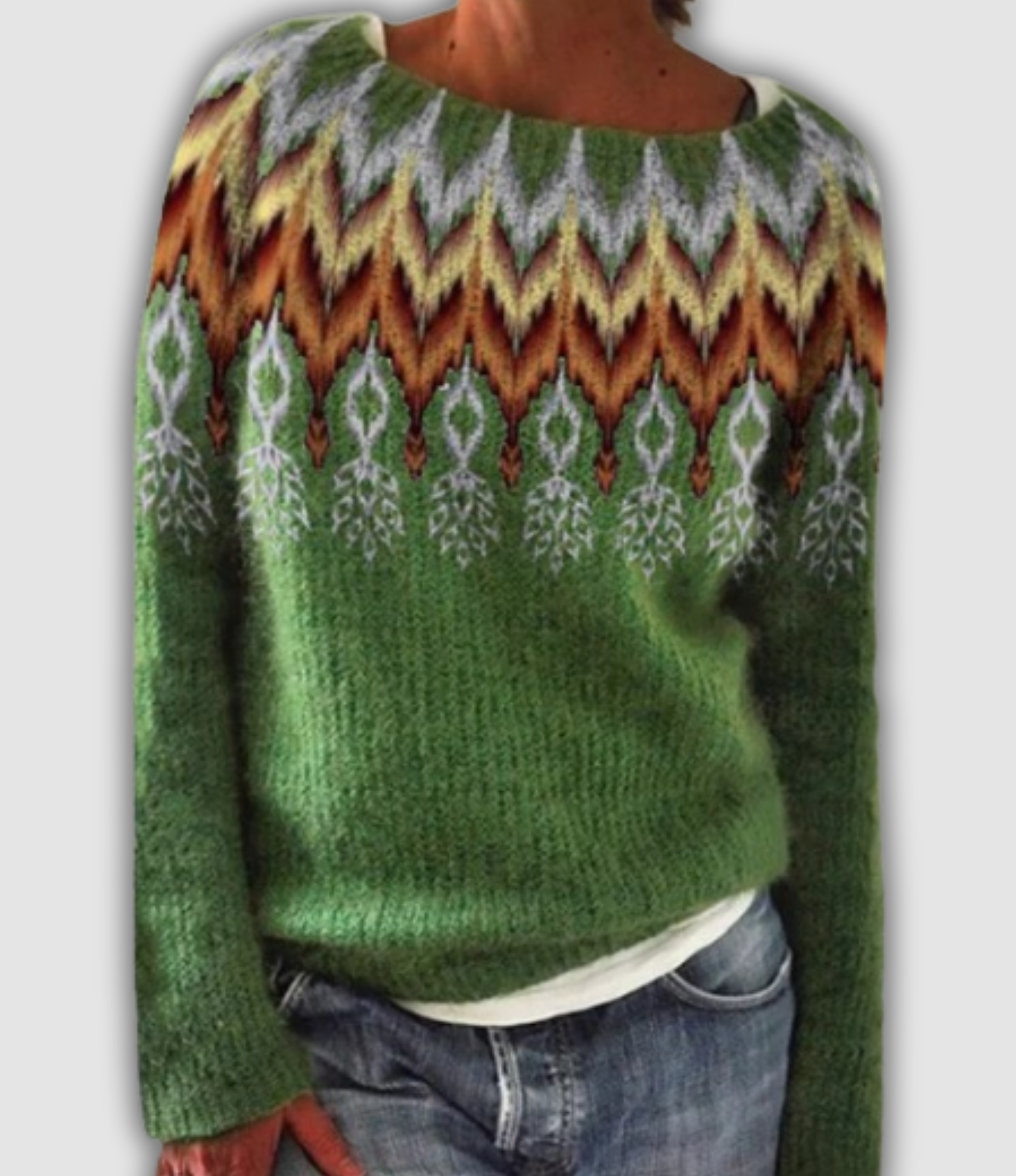 Malin™ - Retro vintersweater