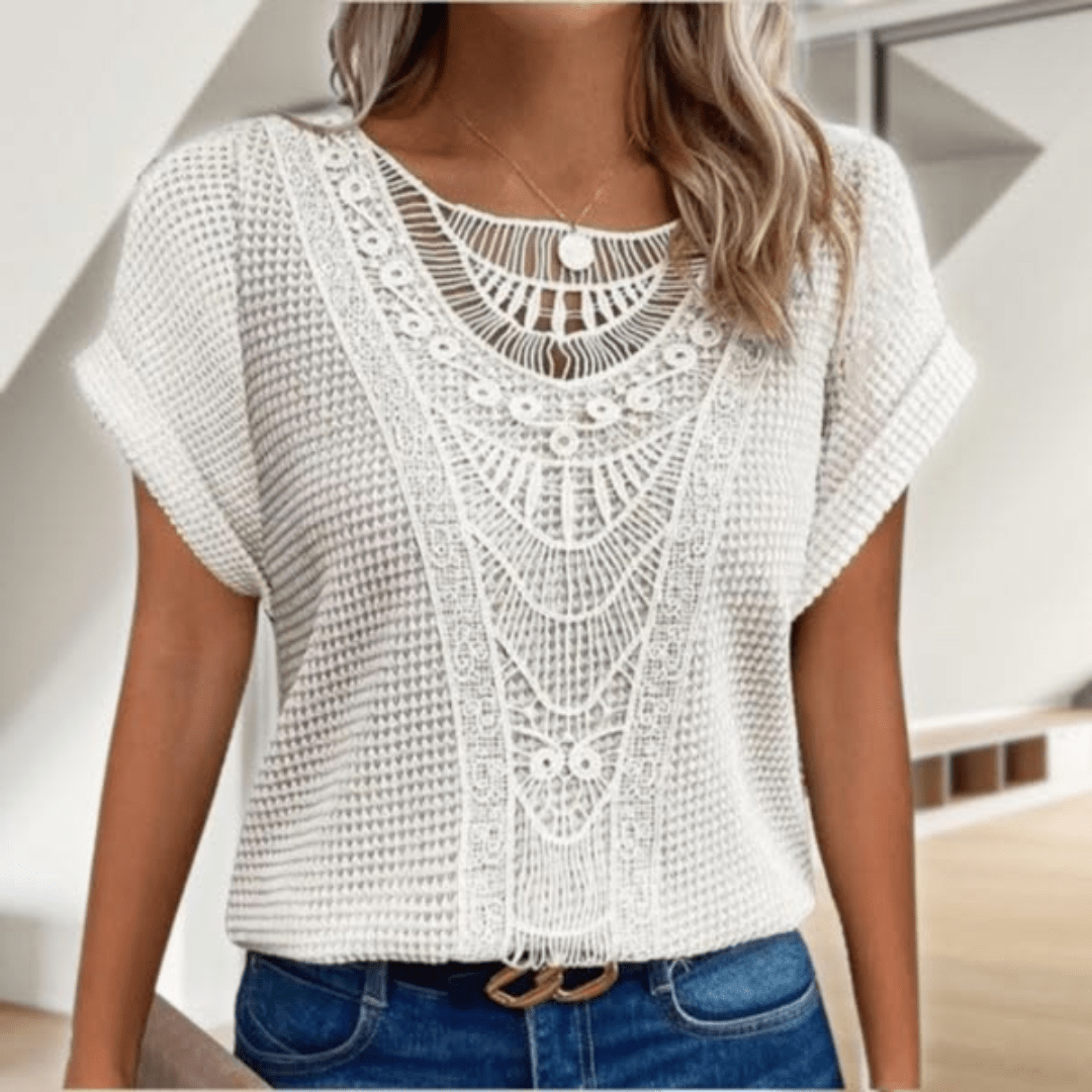 Siri™ | Elegant Ibiza-stil bluse
