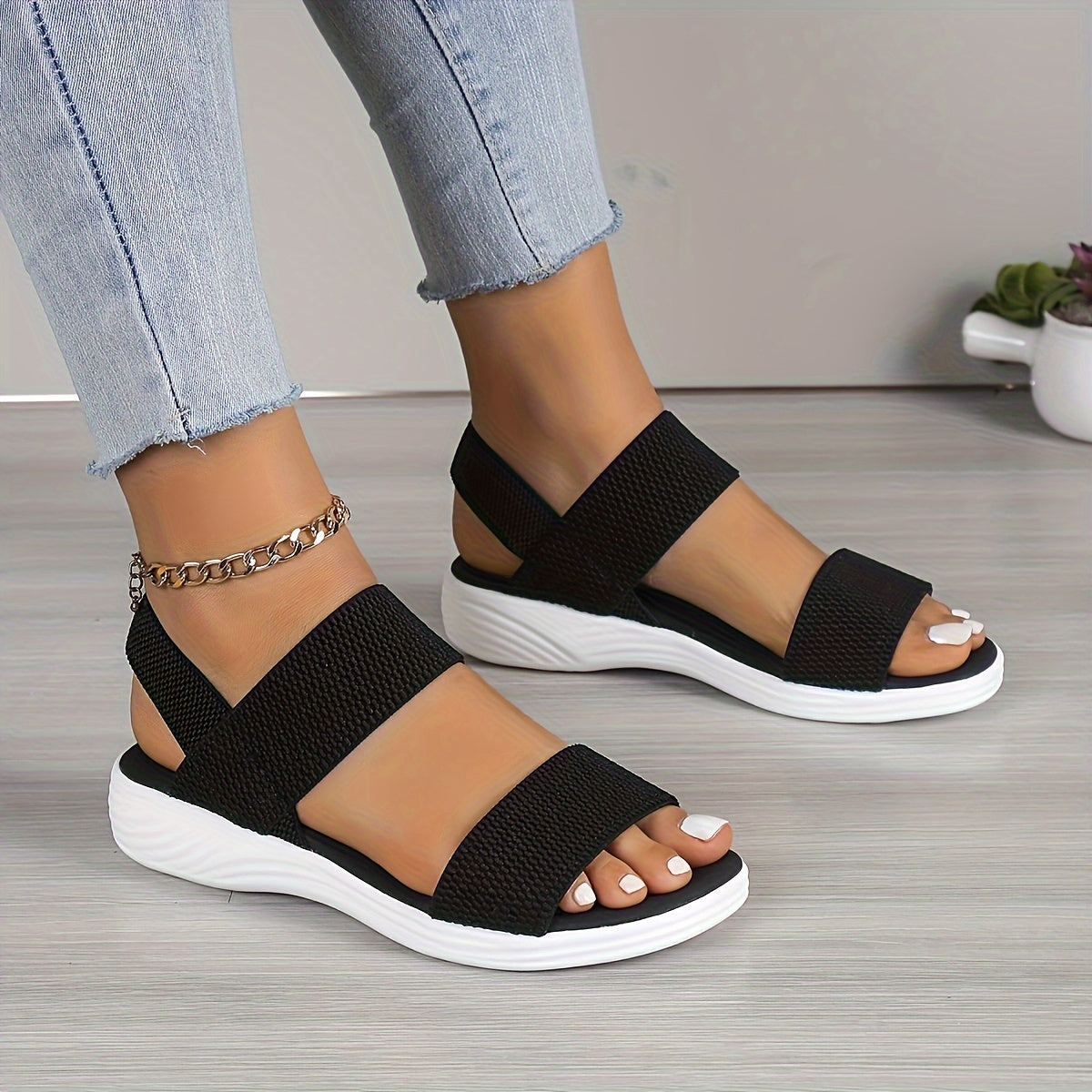 Rebecca | Elegante og Komfortable Ortopædiske Sandaler