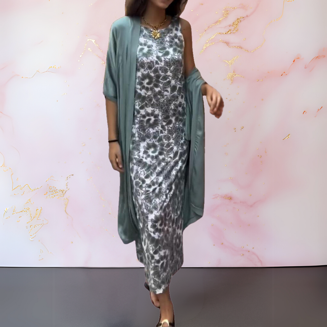 Vanja™ | Elegant kjole med cardigan