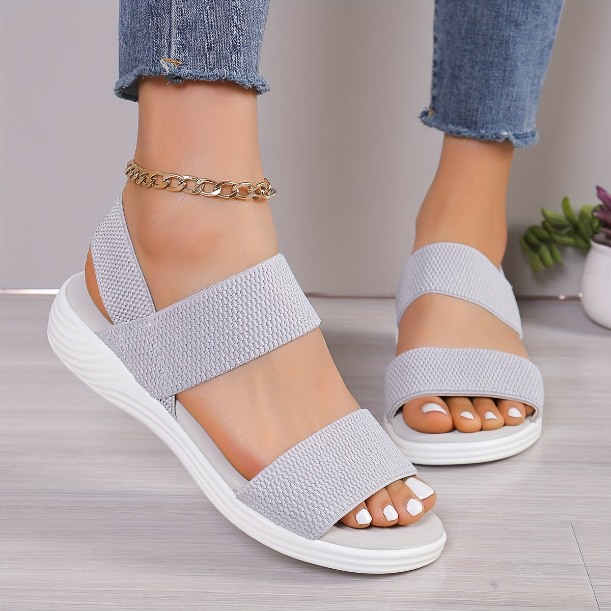 Rebecca | Elegante og Komfortable Ortopædiske Sandaler