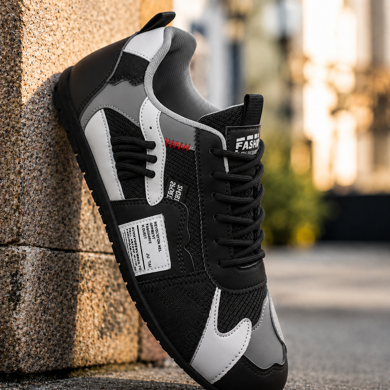Poul | Retro farverige sneakers