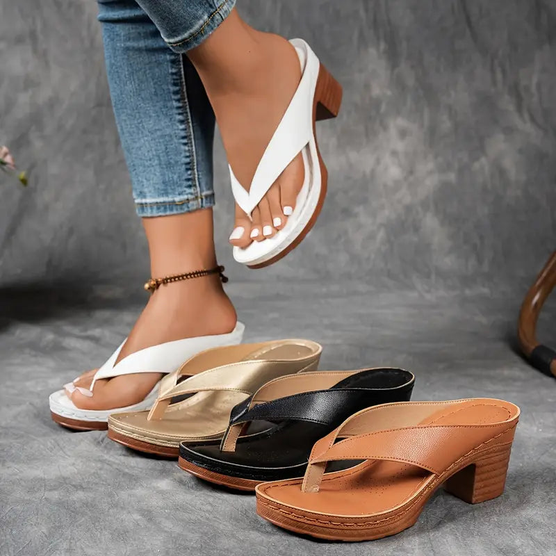 Inge™ Orthopædisk Slipper med Hæl