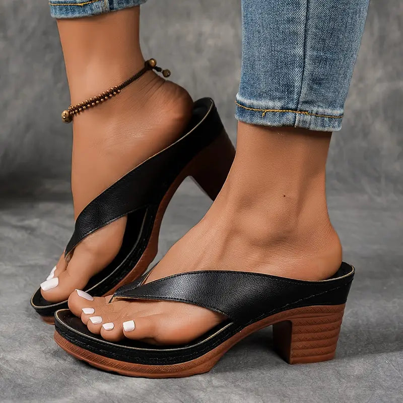 Inge™ Orthopædisk Slipper med Hæl
