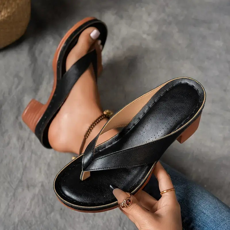 Inge™ Orthopædisk Slipper med Hæl