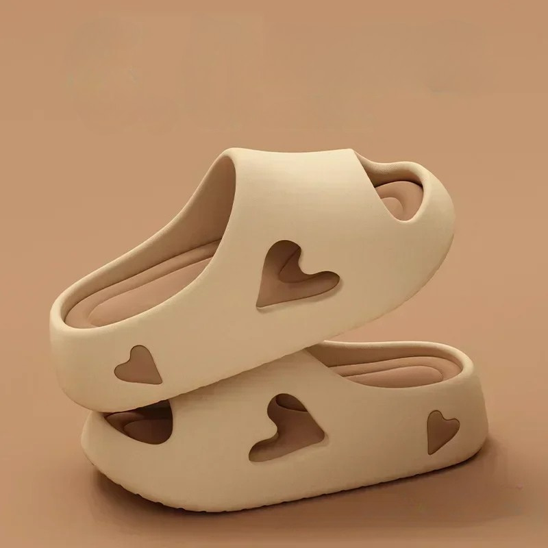 Heart Bliss™ | Skybløde Flip Flops med Legende Hjerteform