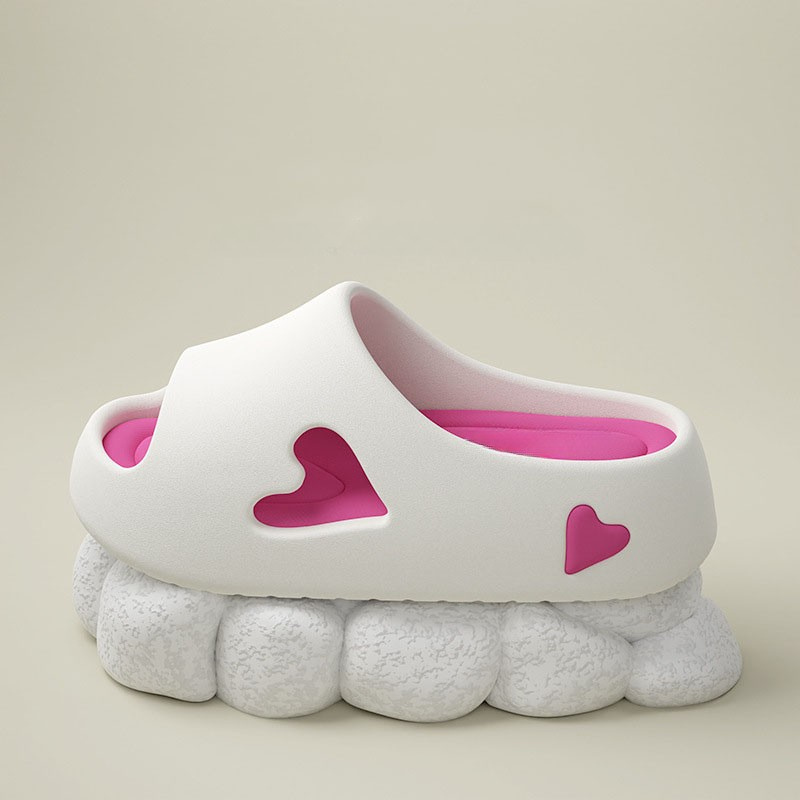 Heart Bliss™ | Skybløde Flip Flops med Legende Hjerteform
