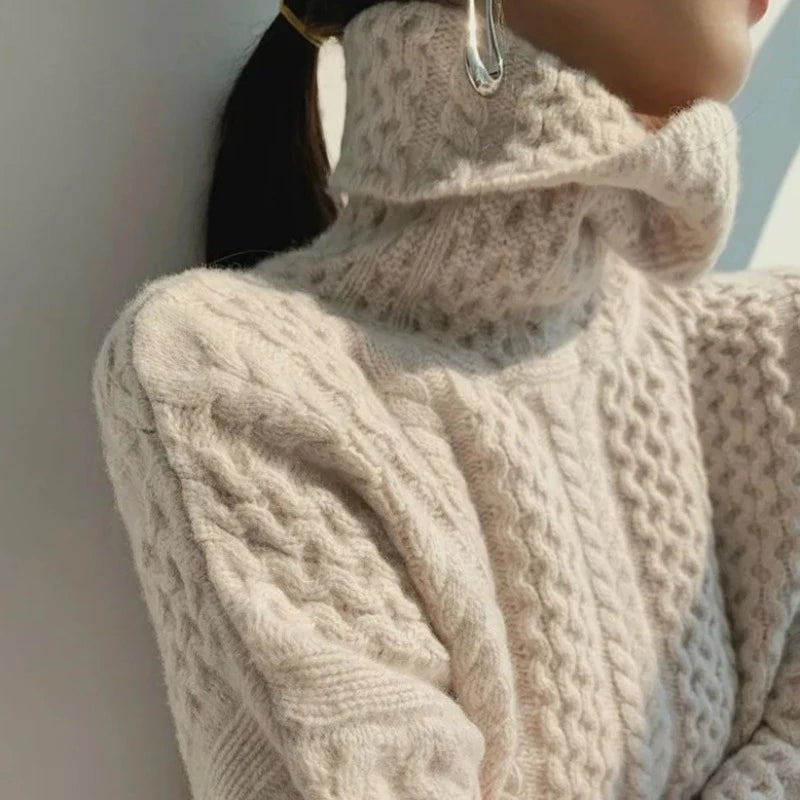 Lucie® – Couture-trøje med rullekrave