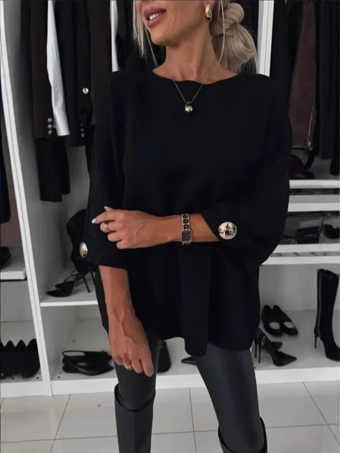Lisbet | Elegant Strikket Bluse