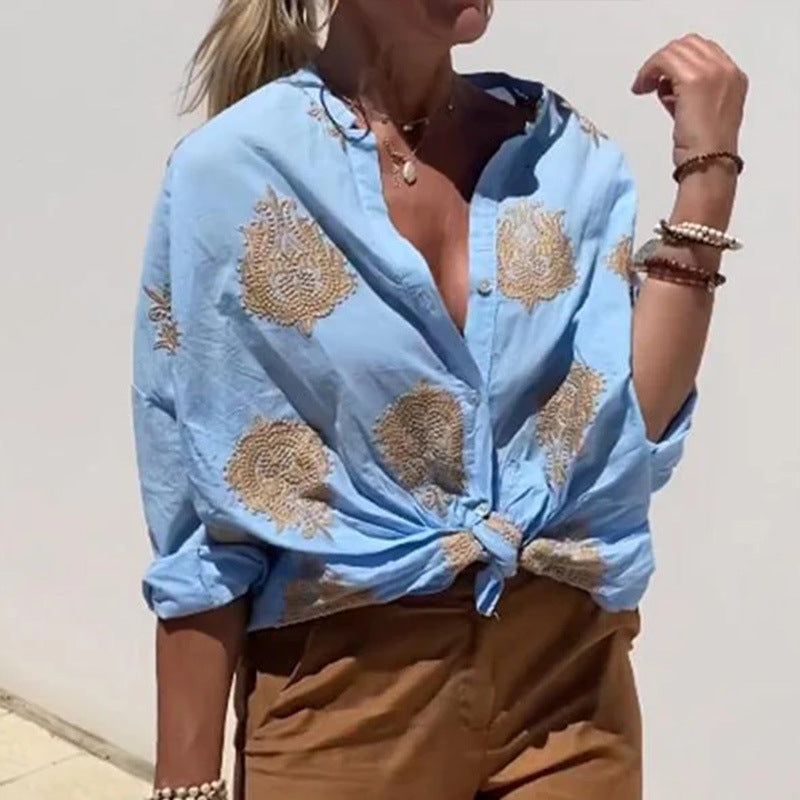 Mika™ – Letvægts & Chic Sommerbluse