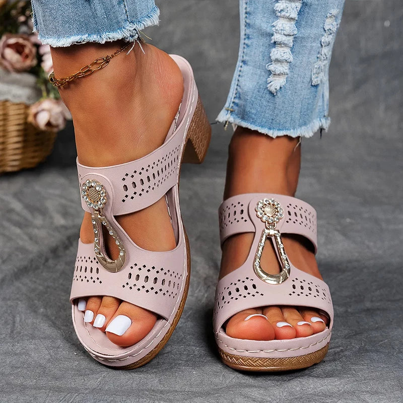 Runa™ | Chic og komfortable ortopædiske sandaler