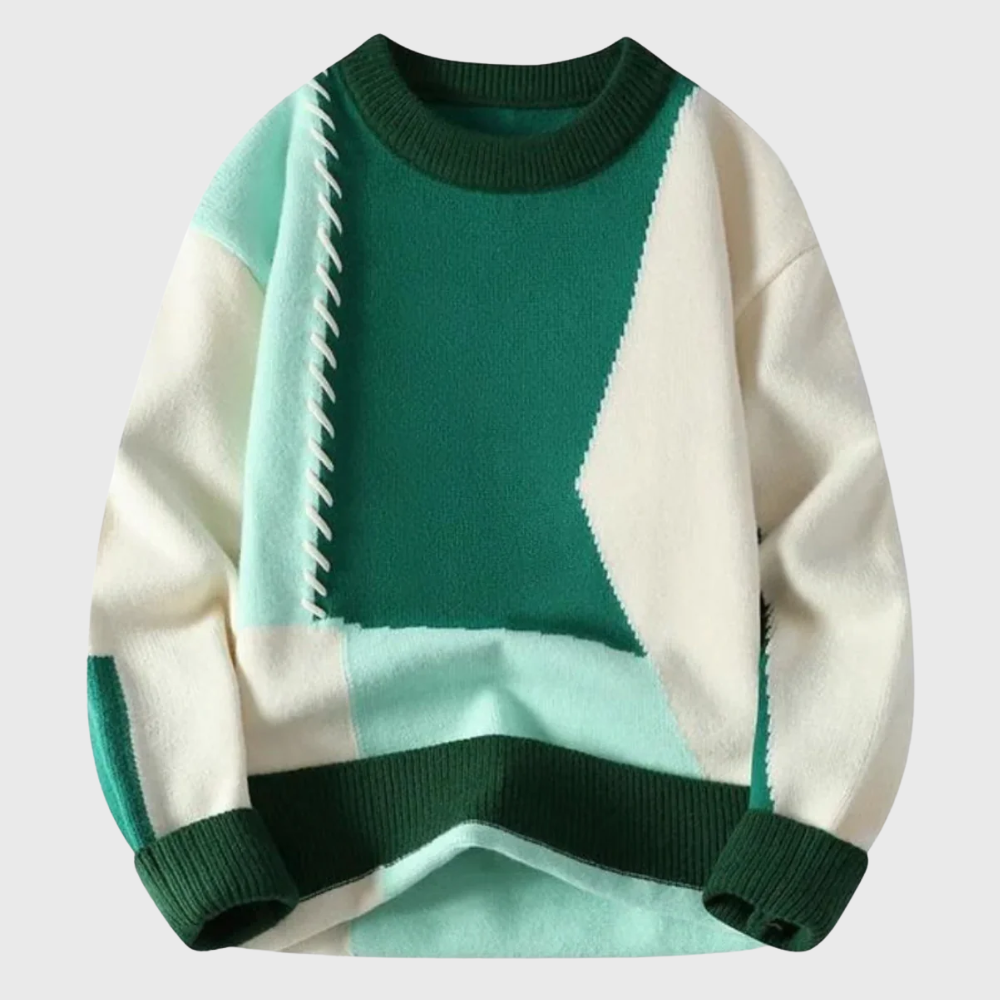 Brian | Patchwork trøje