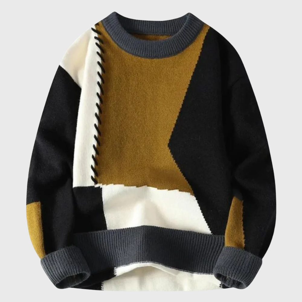 Brian | Patchwork trøje