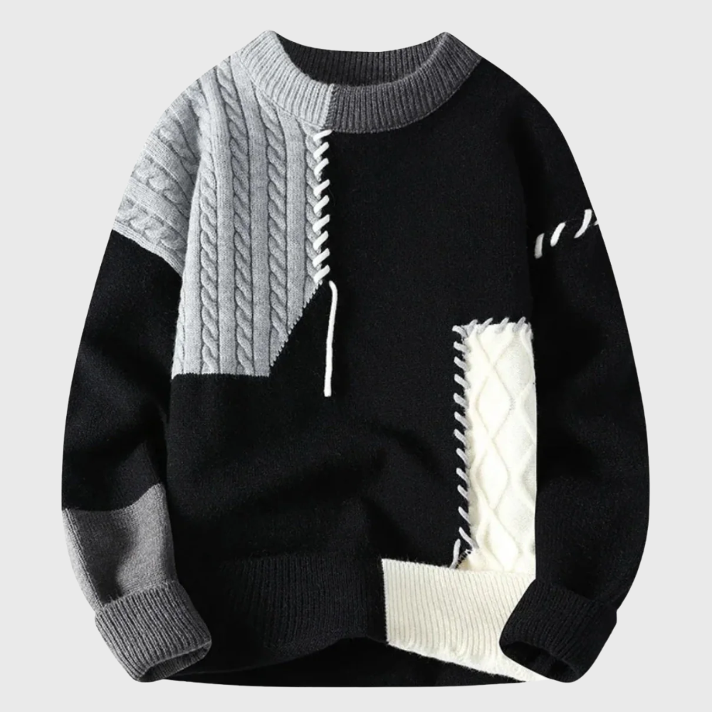Brian | Patchwork trøje