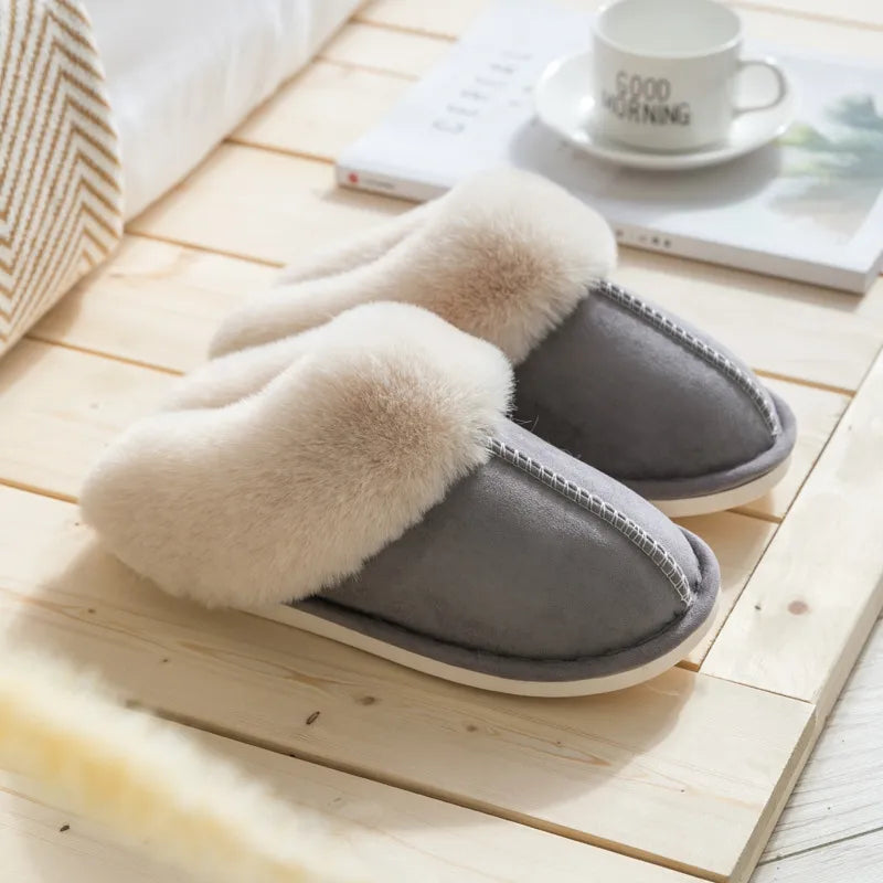 WarmFaux™ - Luksuriøse Varmforede Hjemmesko