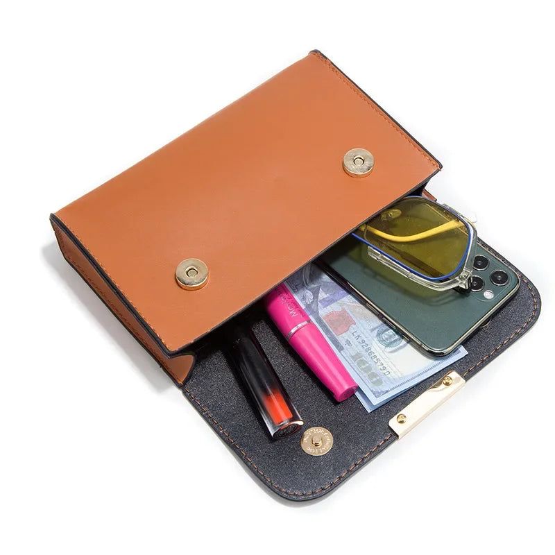 Stella™ | Elegant håndtaskesæt med krokodilleskindsmønster, pung og clutch