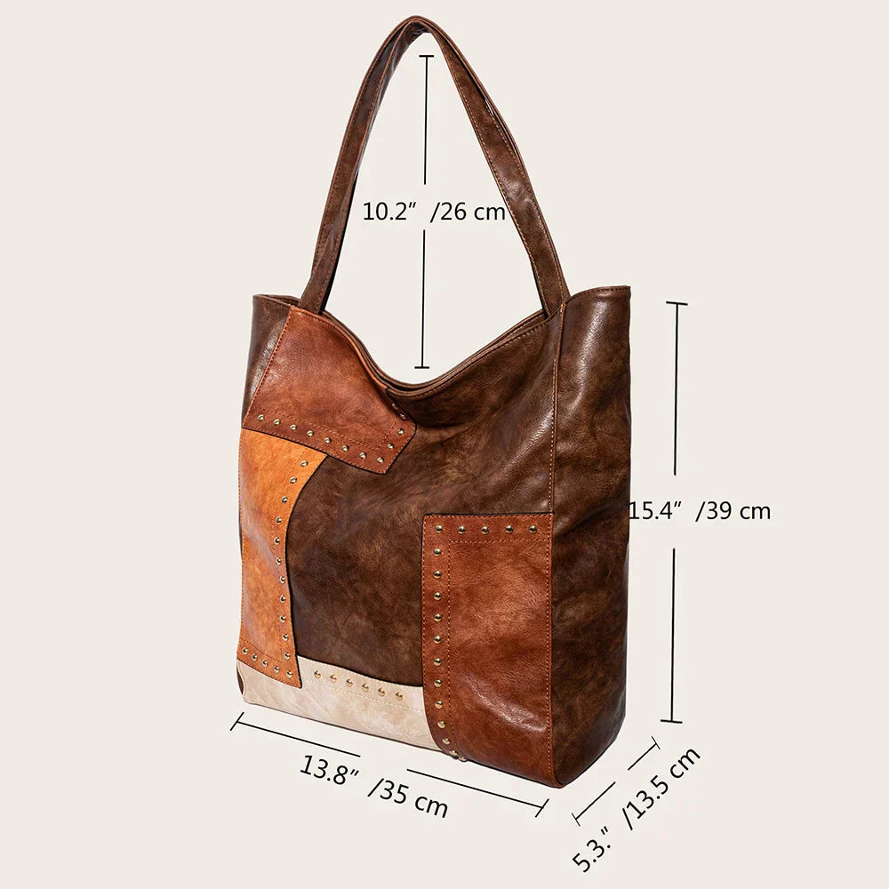 Diana™ | Vintage Patchwork Luxe taske