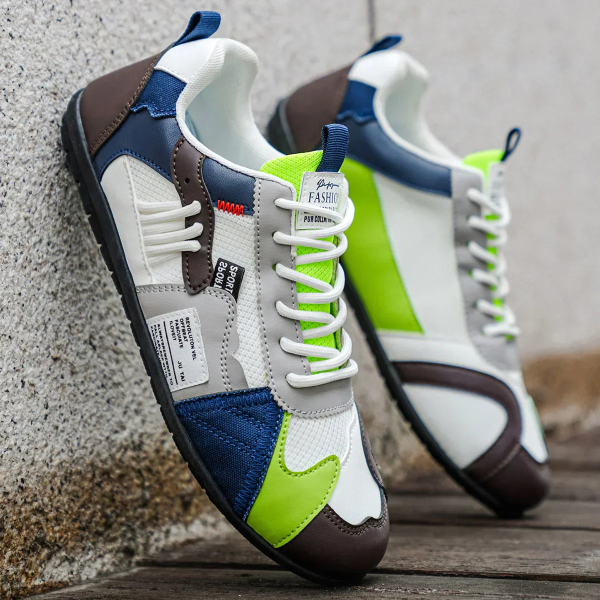 Poul | Retro farverige sneakers