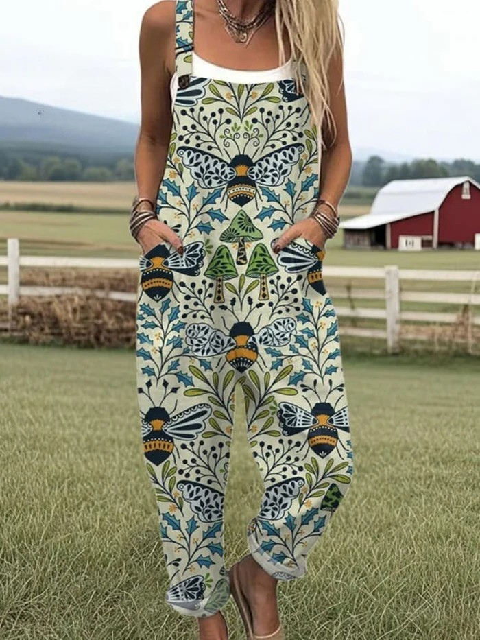 Ulla™ – Kunstnerisk Jumpsuit
