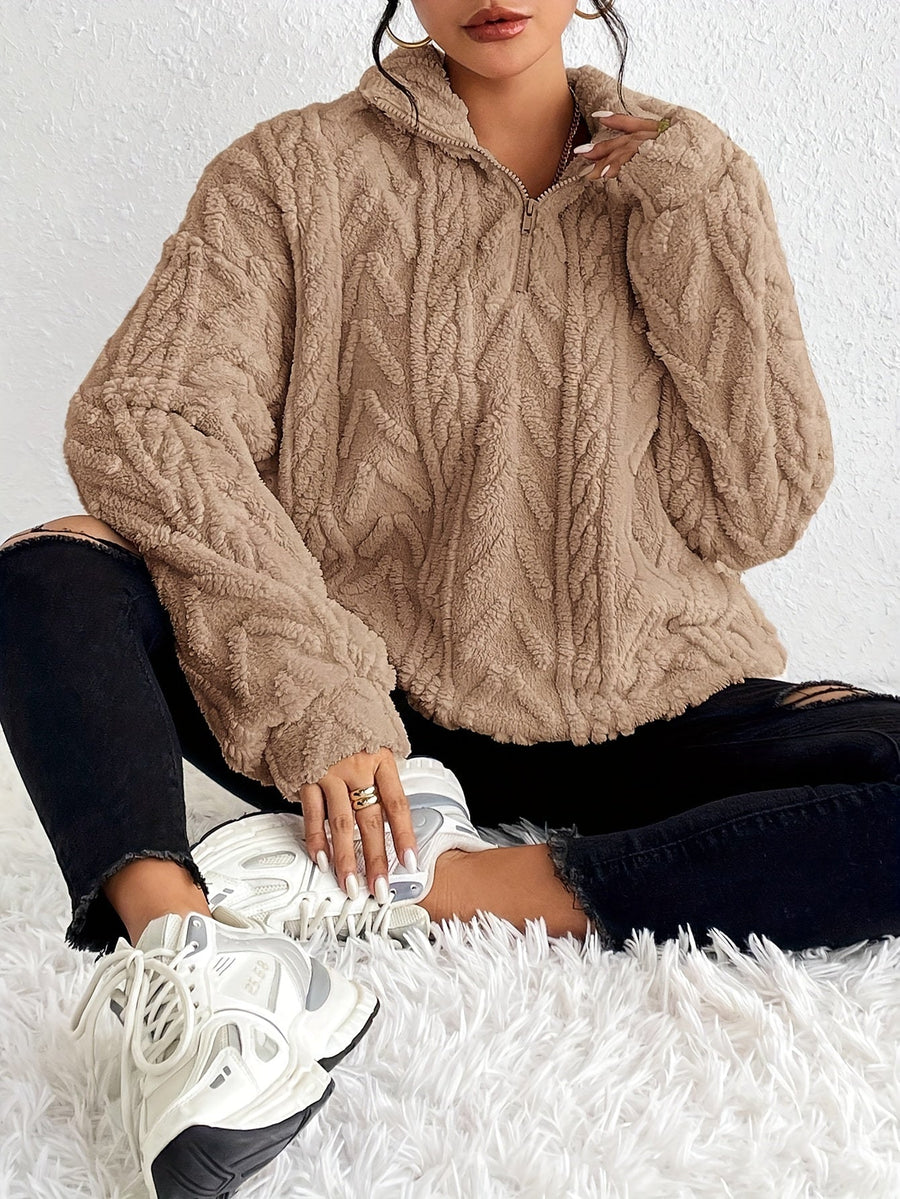 Pauline | Elegant fleece-trøje