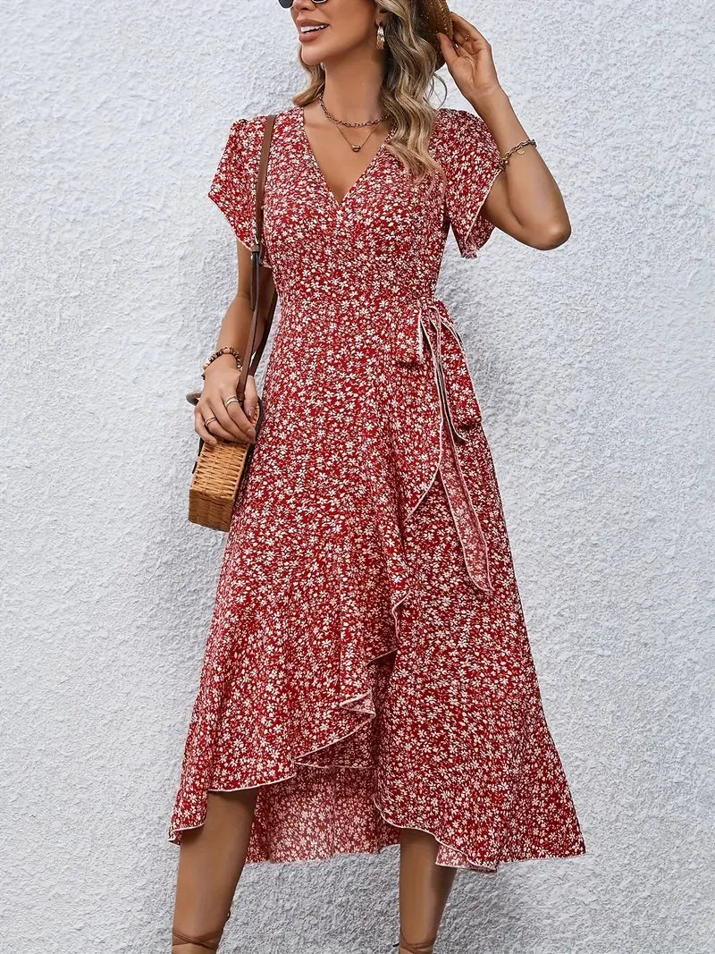 Bess™ - Blomstret Kjole