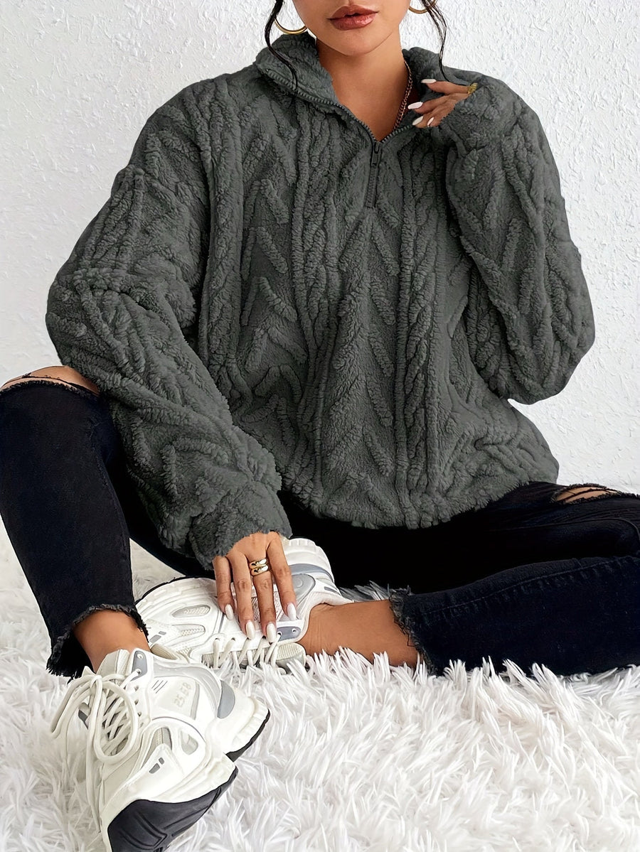 Pauline | Elegant fleece-trøje