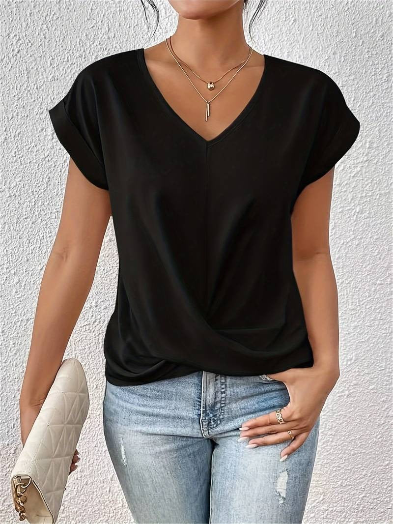 Jannica™ - Casual Kortærmet-T-shirt til Kvinder