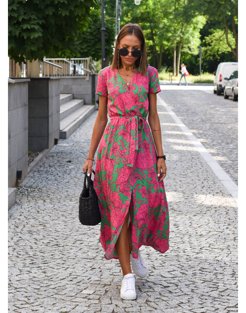 Allette™ - Elegant Sommerkjole med V-hals