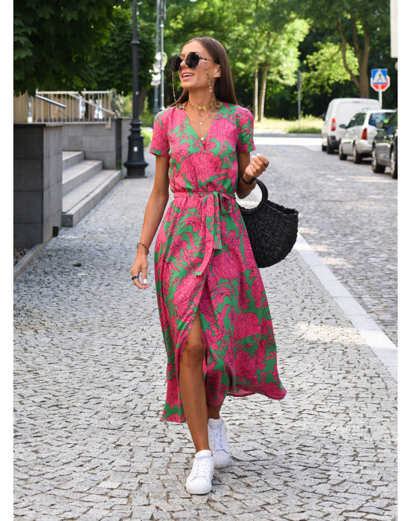 Allette™ - Elegant Sommerkjole med V-hals