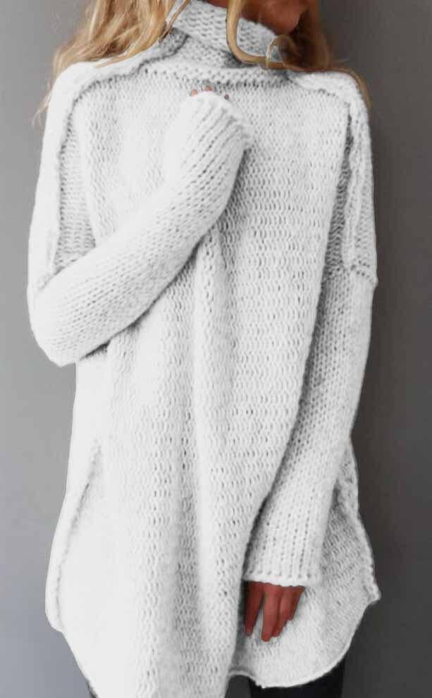 Fiore™ | Håndstrikket sweater med snoningsmønster