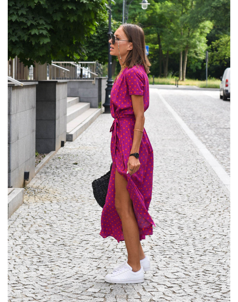 Allette™ - Elegant Sommerkjole med V-hals