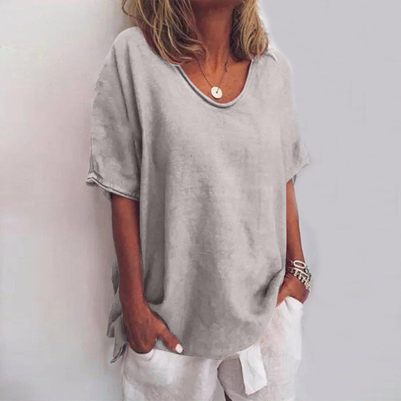Thea | Komfortabel Løs Bluse