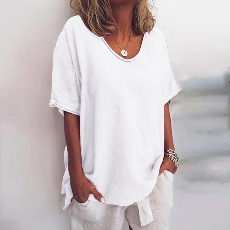 Thea | Komfortabel Løs Bluse