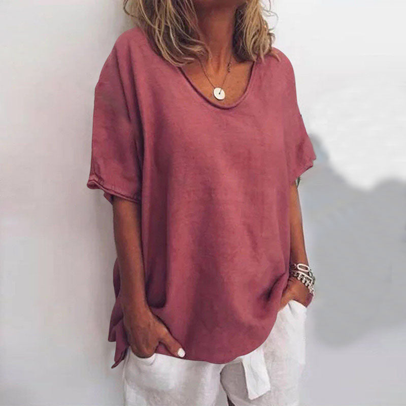 Thea | Komfortabel Løs Bluse