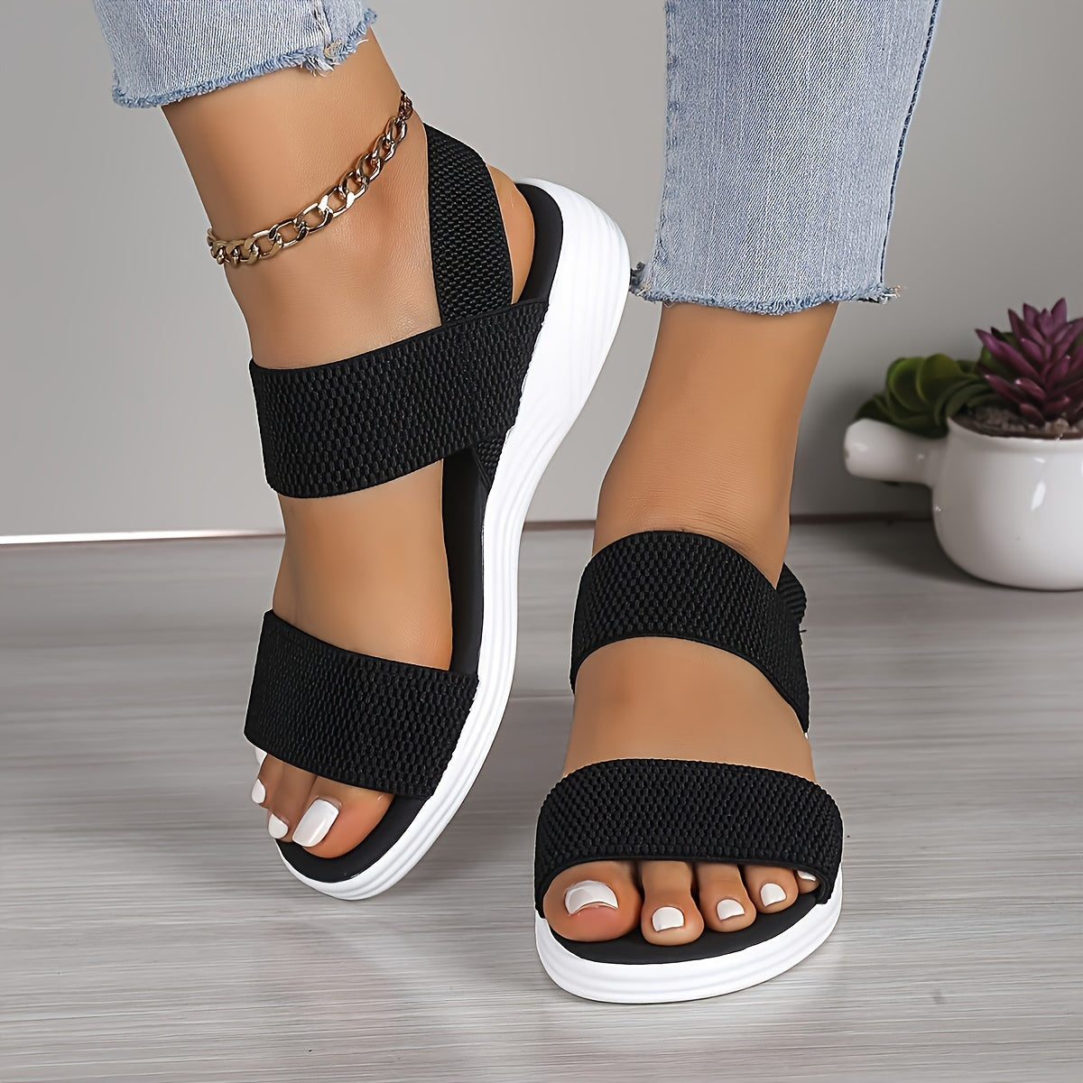 Rebecca | Elegante og Komfortable Ortopædiske Sandaler