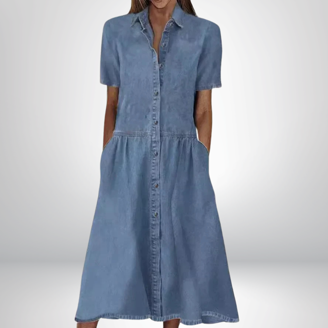 Hedda® | Stilfuld Denimkjole