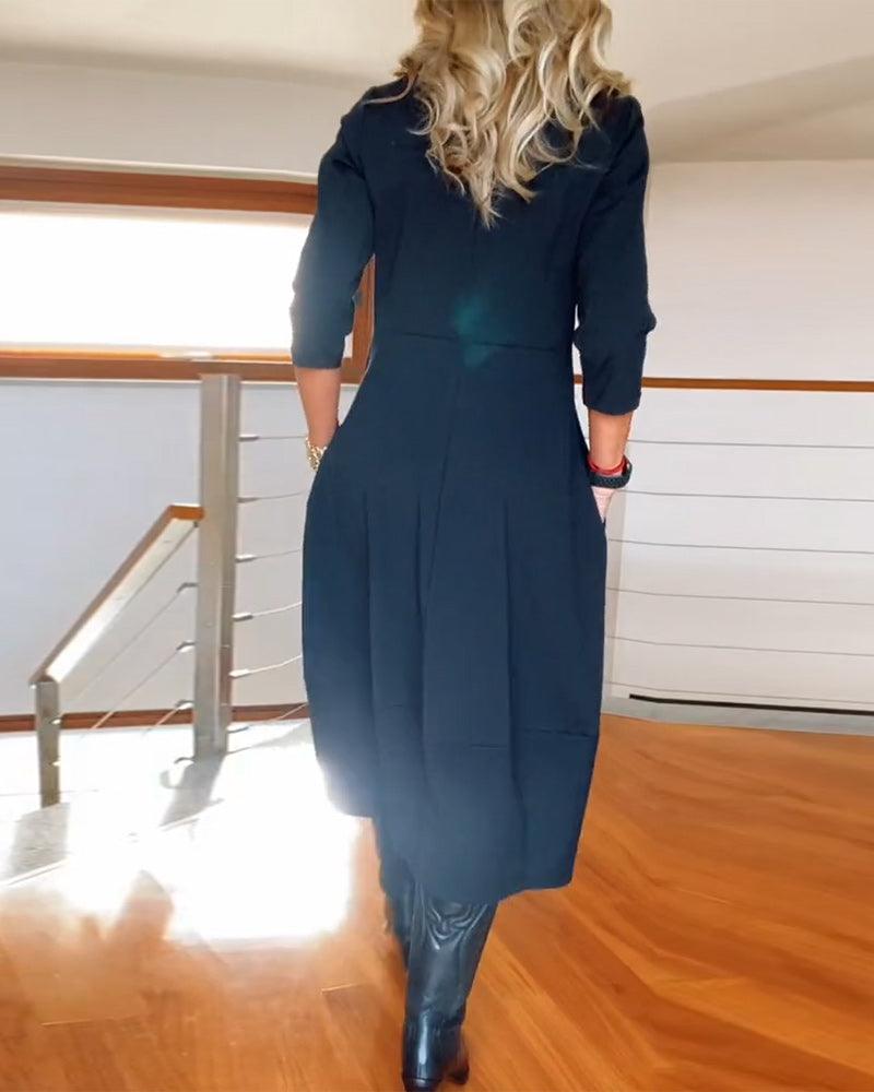 Vibeke™ - Elegant og komfortabel kjole