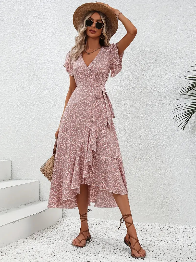 Bess™ -  Blomstret Kjole
