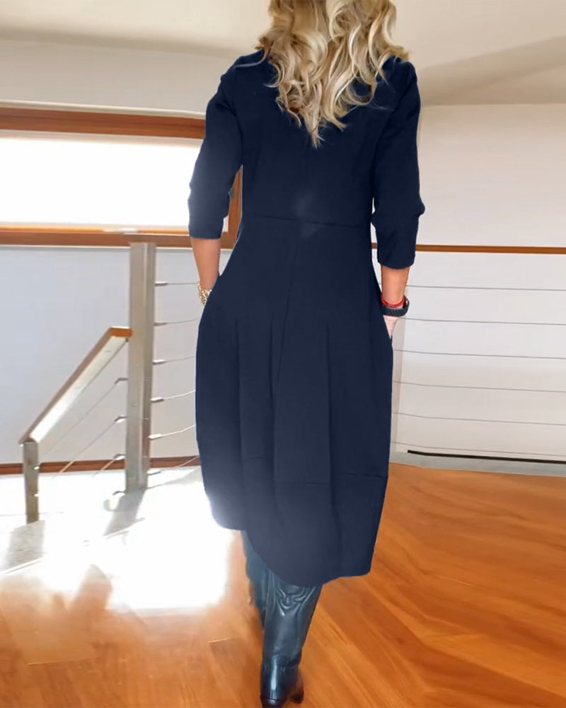 Vibeke™ - Elegant og komfortabel kjole