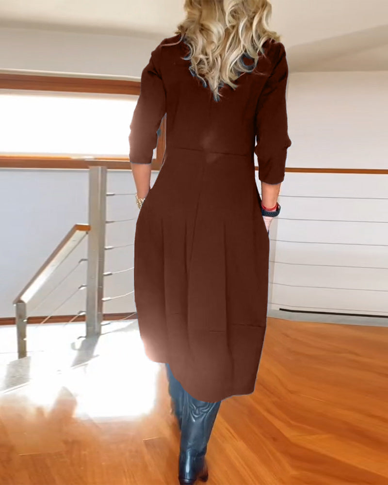 Vibeke™ - Elegant og komfortabel kjole