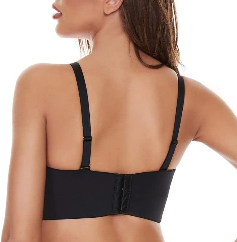 Philippa | Skridsikker, omformelig bandeau-BH i over størrelse