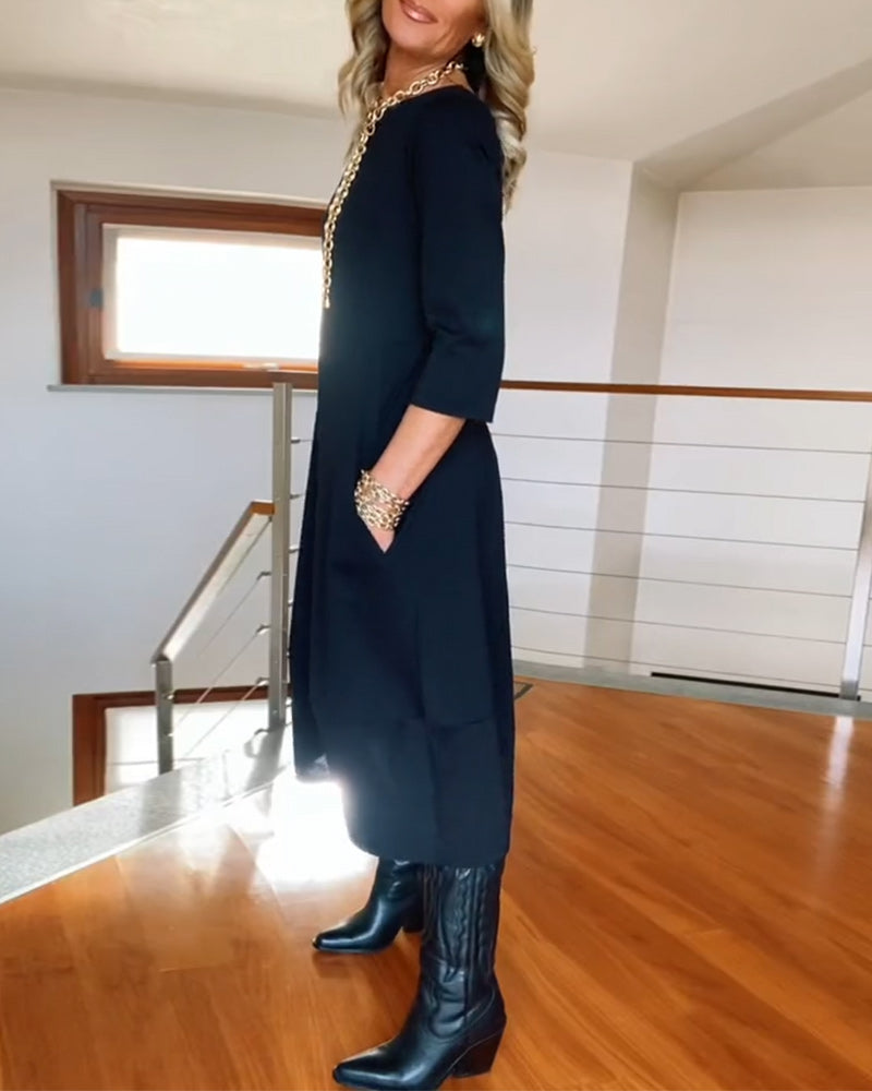Vibeke™ - Elegant og komfortabel kjole