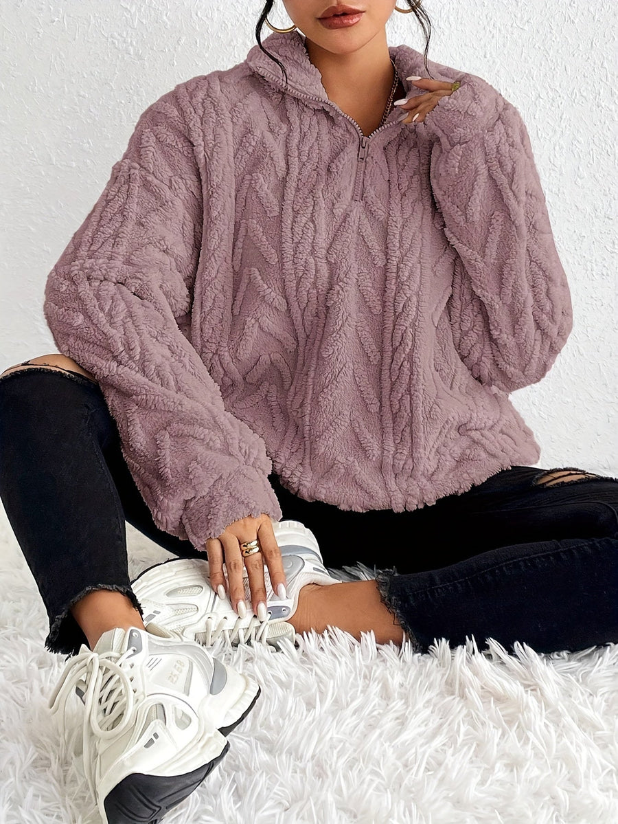 Pauline | Elegant fleece-trøje