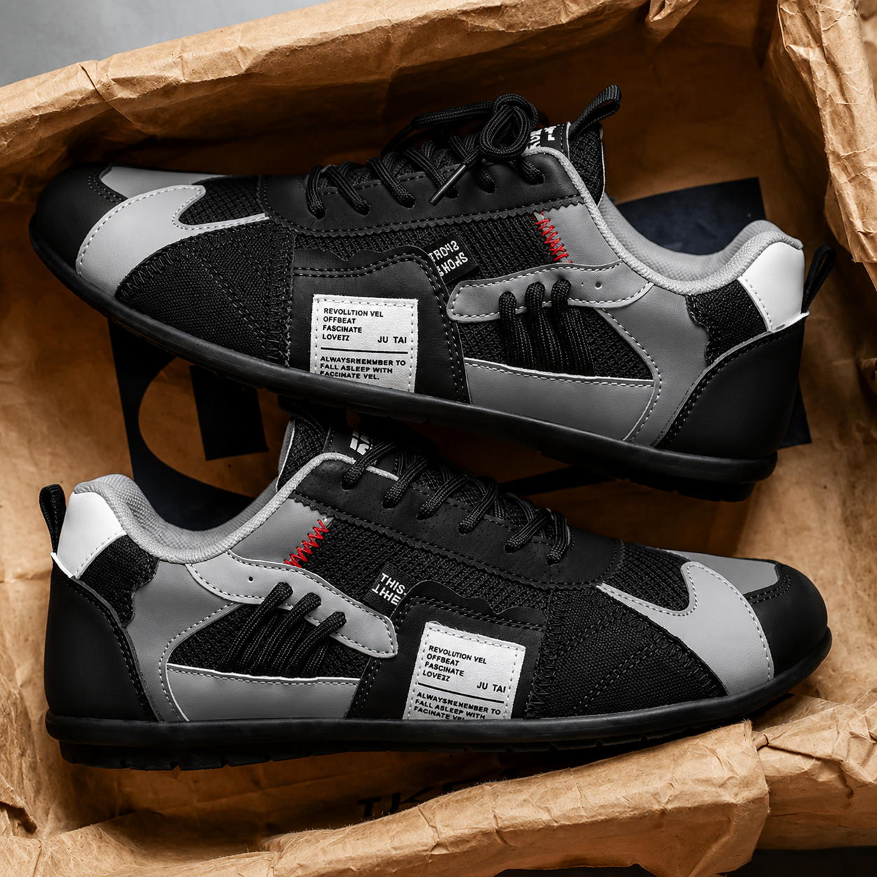 Poul | Retro farverige sneakers