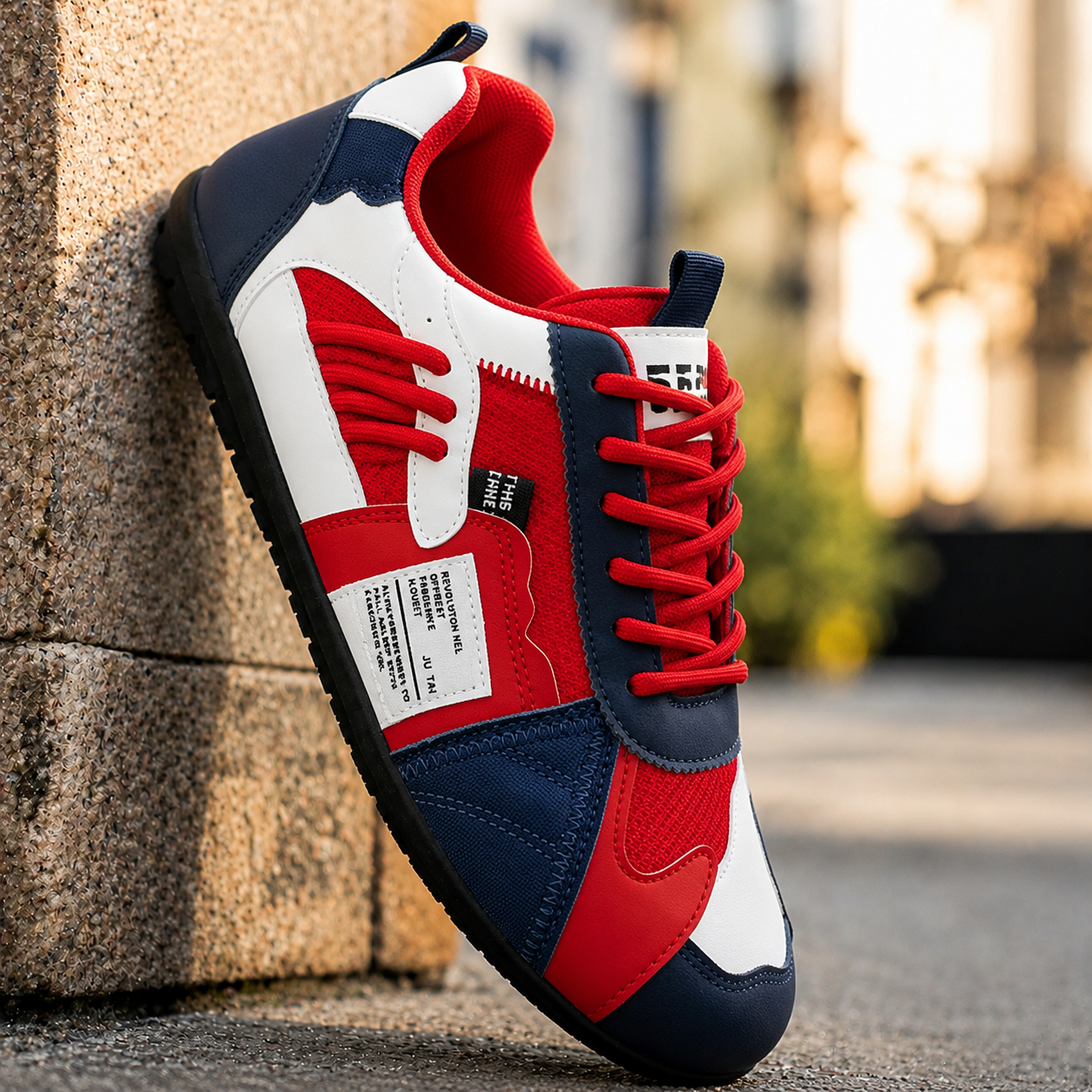 Poul | Retro farverige sneakers
