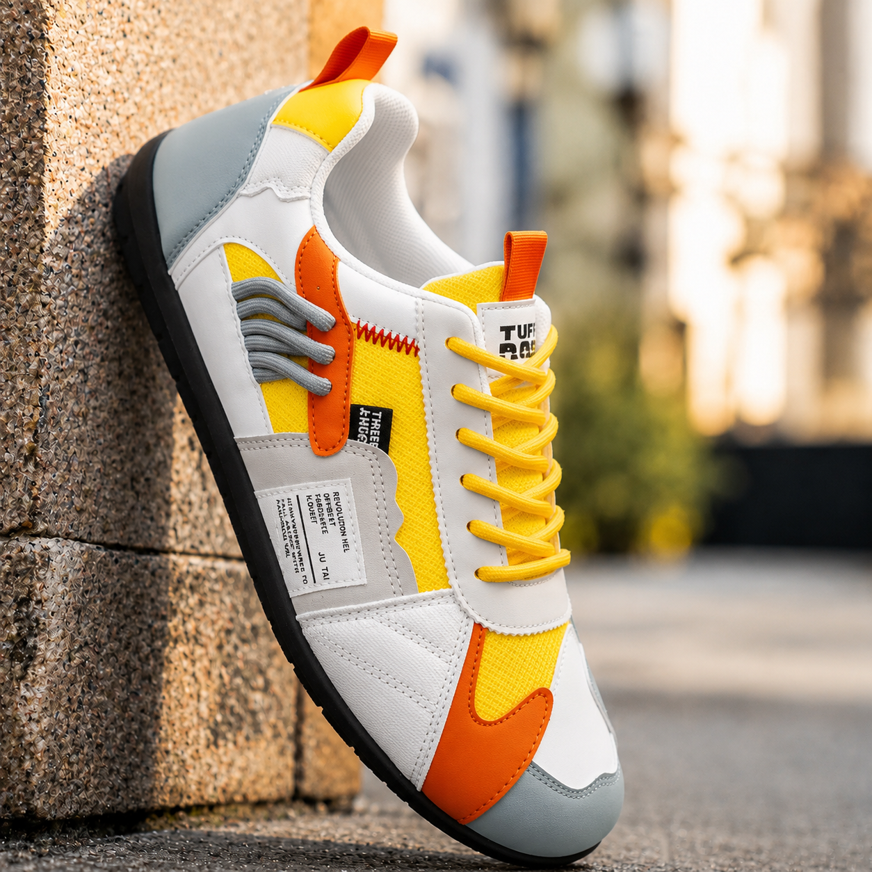 Poul | Retro farverige sneakers